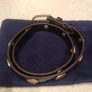 NWOT Tory Burch wrap tortoise shell bracelet.